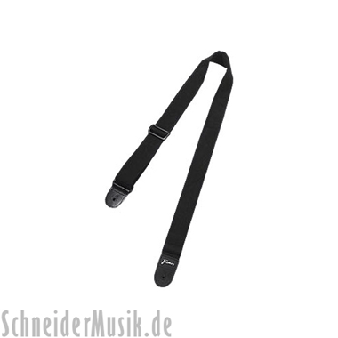 RockStrap RST NB Nylon Guitar Strap negro, con logotipo FRAMUS impreso