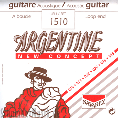 Savarez 1510 Argentine (Jazz Acoustic Guitar) extra light, Loop End