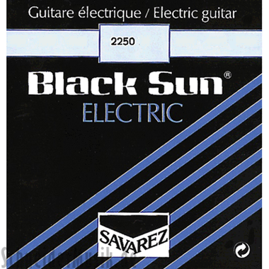 Savarez 2250SL Black Sun Electric, Roundwound - super light