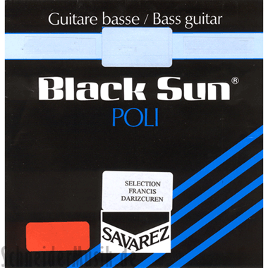 Savarez 3260HL Black Sun Bass, Half Round Polished Wound - light