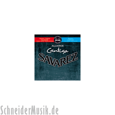 Savarez 510 ARJ CANTIGA Alliance Juego, Mixed Tension (Normal/High)