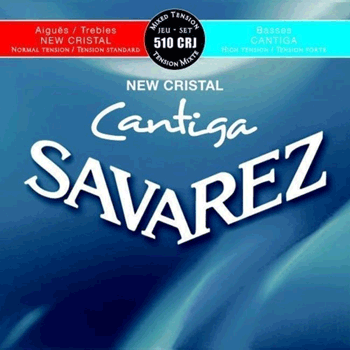 Savarez 510 CRJ CANTIGA New Cristal Set, Mixed Tension (Normal/High)