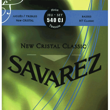 Savarez 540 CJ NEW CRISTAL Classic Set, High Tension (blue)