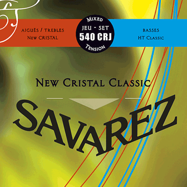 Savarez 540 CRJ NEW CRISTAL Classic Set, Mixed Tension (Normal/High)