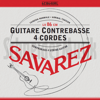 Savarez 660RL double bass guitar 86cm 4-string