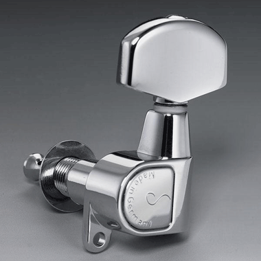 Schaller M6CHL 504 Mechanik M6 6 links, handpoliert Chrom