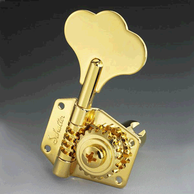 Schaller BMGO 524 Mechanik BM 2 links/ 2 rechts Gold