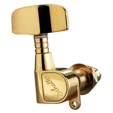 Schaller M4GO 2000 5334 Mechanik M4-2000 2 links/ 2 rechts, handpoliert Gold