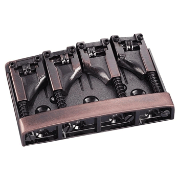 Schaller 3D-4 VC 4667 E-Bass-Steg 3D4 4-saitig Vintage Copper