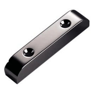 Schaller 221 Daumenauflage Messing mit Montageschrauben Chrom