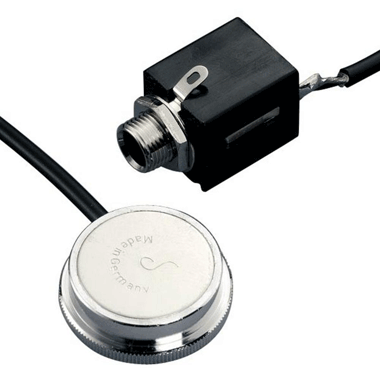 Schaller 721 Akustik-Tonabnehmer Oyster 10/82 Piezo Chrom