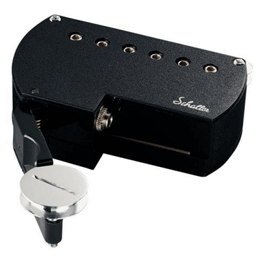 Schaller 214 Magnet-Tonabnehmer Western III Satin  Schwarz