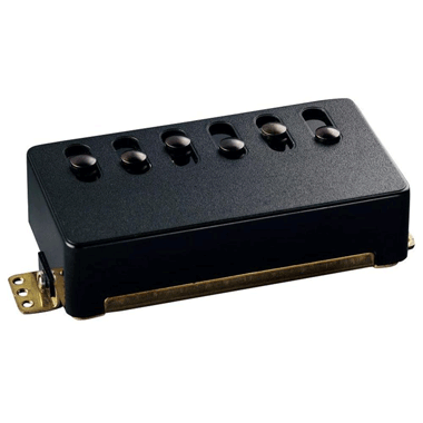 Schaller 20650 E-Gitarren-Tonabnehmer Golden 50 Super adjustable Humbucker Schwarz