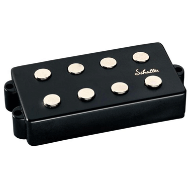 Schaller 2324-MM E-Bass-Tonabnehmer MM-4 4-String Schwarz
