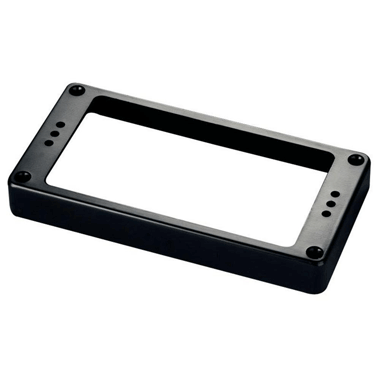 Schaller 126 Tonabnehmer-Zubehör Rahmen für Humbucker hoch 12,7mm Kunststoff gerade Schwarz