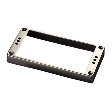 Schaller 119SP Tonabnehmer-Zubehör Rahmen für Humbucker hoch 12,7mm Metall gerade Satin - Pearl