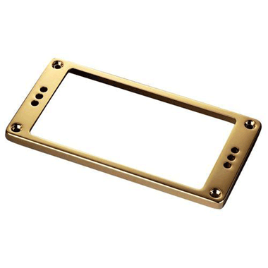 Schaller 204VC Tonabnehmer-Zubehör Rahmen für Humbucker flach 6,35mm Metall gebogen Vintage Copper