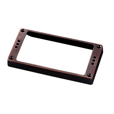 Schaller 1200 Tonabnehmer-Zubehör Rahmen für Humbucker hoch 12,7mm Metall gebogen Schwarz