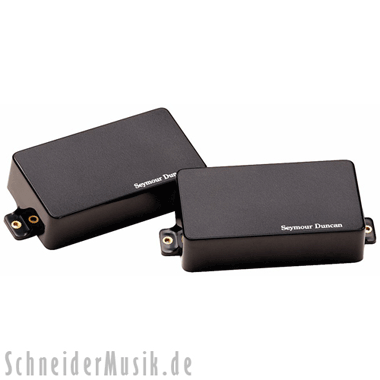 Seymour Duncan AHB-1S Blackouts, Active Humbucker Set (neck/bridge set) black chrome
