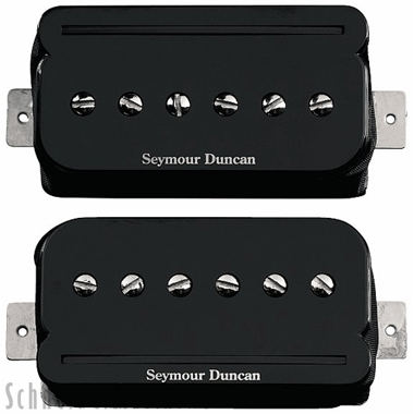 Seymour Duncan SHPR-1 P-Rails Set (neck/bridge set) black
