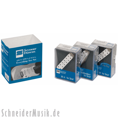 Seymour Duncan Everything Axe Set (neck/middle/bridge 3-set) white