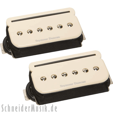Seymour Duncan SHPR-1 P-Rails Set (neck/bridge set) cream