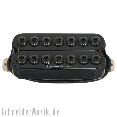 Seymour Duncan SH7-8B Invader (bridge) black, 7-String Version
