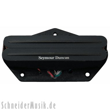 Seymour Duncan STHR-1B Hot Rails for Tele®, Lead (bridge) black
