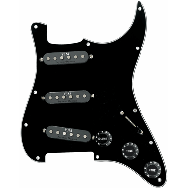 Seymour Duncan STK-S10S YJM Fury Signature Set for Strat, incl. Pickguard, black