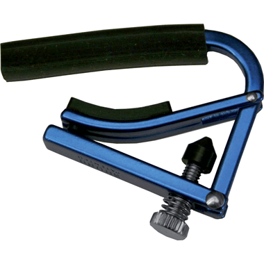 Shubb L1 LITE Capo - for steel string guitar, Blue