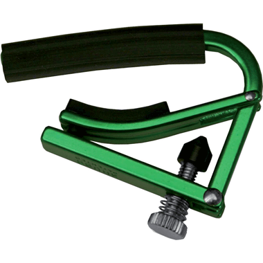 Shubb L1 LITE Capo - for steel string guitar, Green