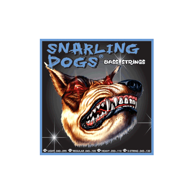 Snarling Dogs Bass Nickel Roundwound, Light