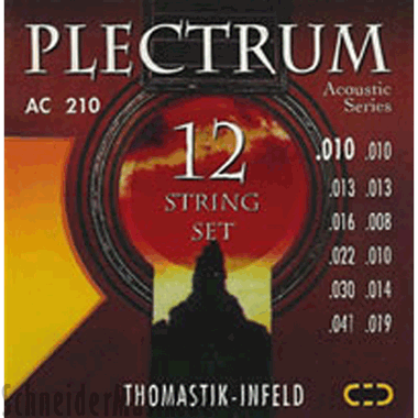 Thomastik AC210 PLECTRUM Acoustic Bronze (sin níquel) Extra Light, 12-string
