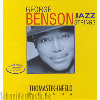 Thomastik GB112 George Benson JAZZ, Nickel Flatwound, medium light