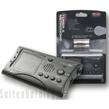 Stagg AUTOMATIC Tuner & Metronome incl. Batteries dark grey