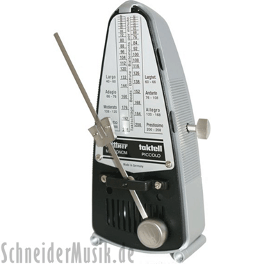 Wittner 838 Taktell PICCOLO Metronome, silver