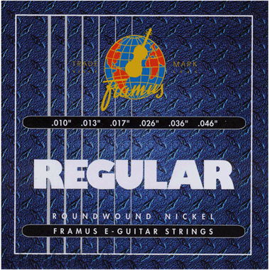 Framus 45220 Blue Label Nickel Roundwound, Regular
