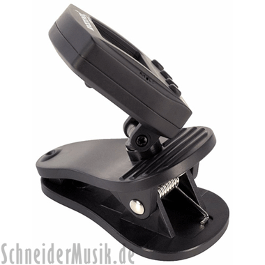 Rocktuner RT CT 2 Auto-Chromatic Clip-On Tuner (Guitar/Bass/Wind instr.) black