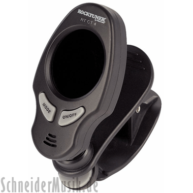 Rocktuner RT CT 4 Auto-Chromatic Clip-On Tuner, black