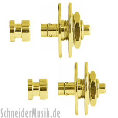 Warwick SP 30306 G Security Lock Set, gold