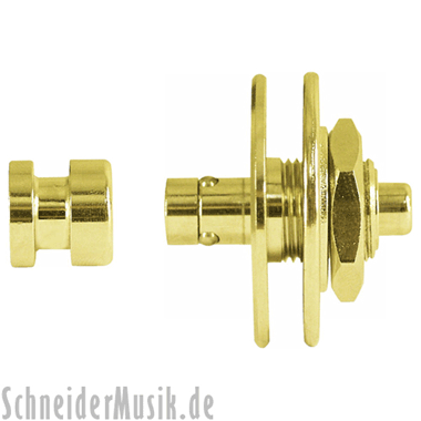 Warwick SP 30306 G Security Lock Set, gold