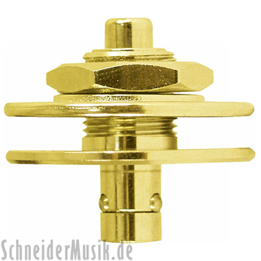 Warwick SP 30306 G Security Top Locks, gold (2-pack)
