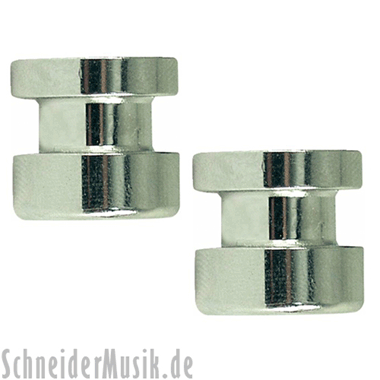 Warwick SP 30309 N Security End Pins, nickel (2-pack)