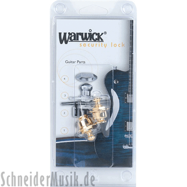 Warwick SP 30316 S-Security Lock Set, gold