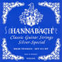 Hannabach 815 HT Silver Special Set (G3 wound), 3/4 Guitar
