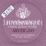 Hannabach 9007 MHT SILVER 200 Medium/High, 3-Bass Set