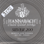 Hannabach 9007 MLT SILVER 200 Medium/Low, 3-Bass Set