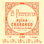 La Bella C80 Charango Nylon 5-chÃ¶rig