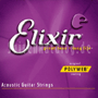 Elixir 11000 Acoustic 80/20 Bronze Original POLYWEB Coating, Extra Light
