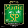 Martin MSP4600 SP Studio Performance Fósforo Bronce XL 12-cuerdas